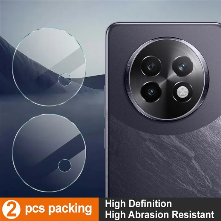 IMAK 2Pcs / Set For Realme 13+ 5G (Global) / 13 Pro 5G (China) Camera Lens Protector Ultra Clear Tempered Glass Lens Film