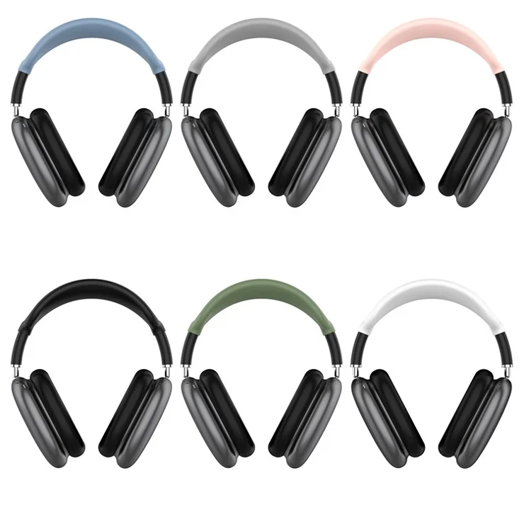 Silicone Headphone Headband Cover Replacement Cushion for AirPods Max with USB-C / AirPods Max - Black