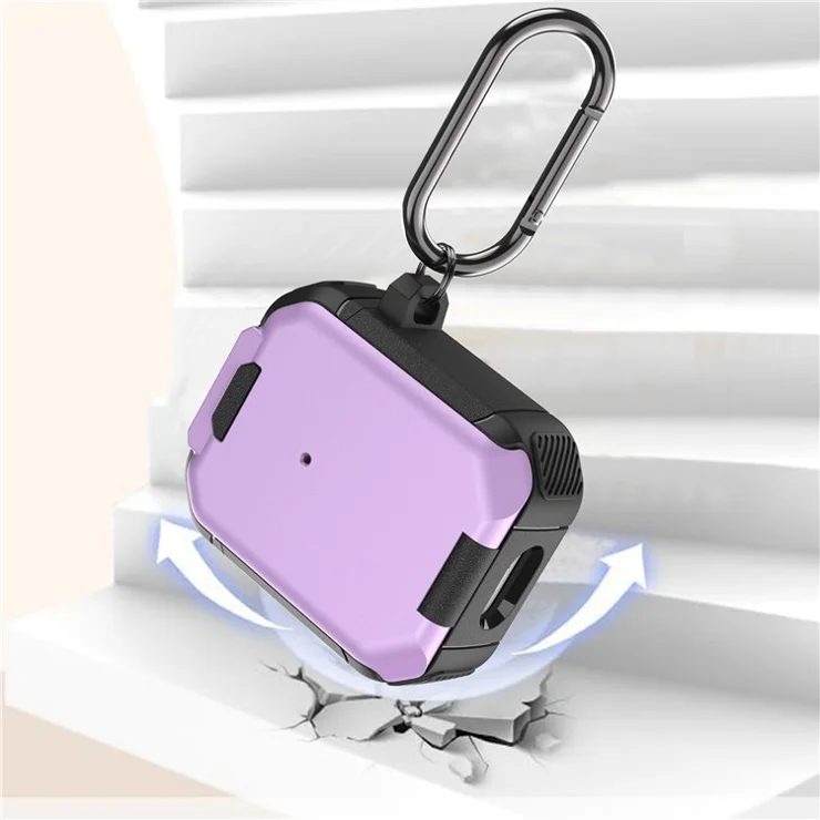 For Apple AirPods with Wireless Charging Case (2019) / AirPods with Charging Case (2019) / (2016) Case PC+TPU Cover - Green