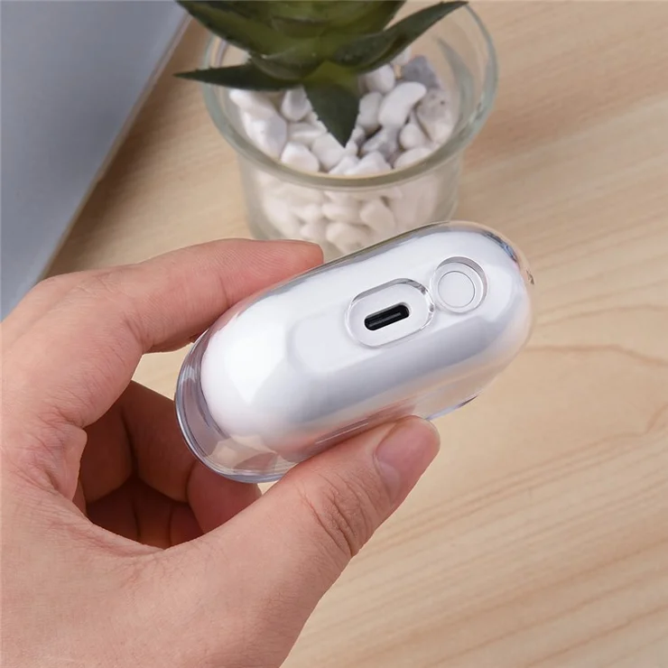 For Samsung Galaxy Buds3 Case Clear PC Bluetooth-compatible Earbuds Protective Cover