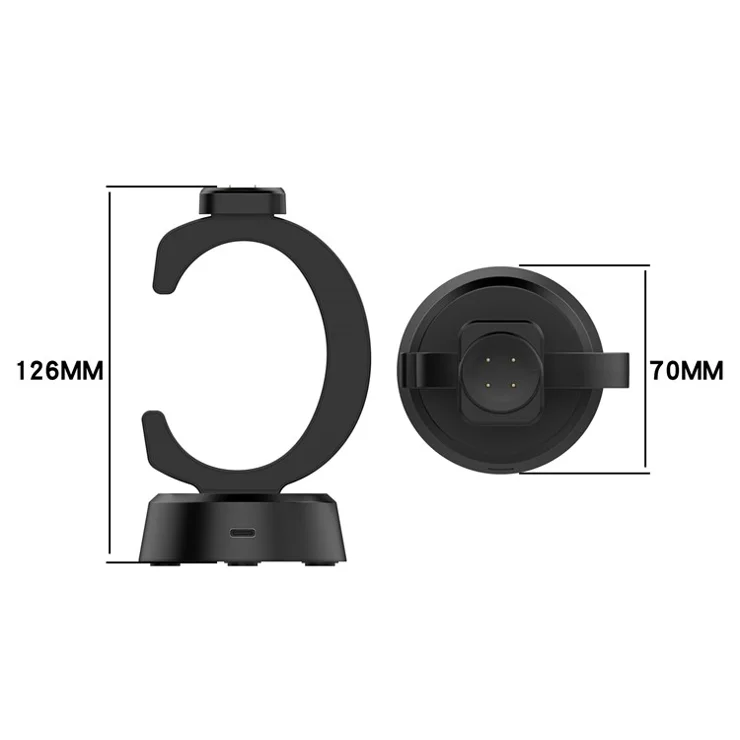 For Google Pixel Watch 3 45mm 41mm / Watch 2 / Fitbit Ace LTE Charging Dock Watch Charger with 1m Cable