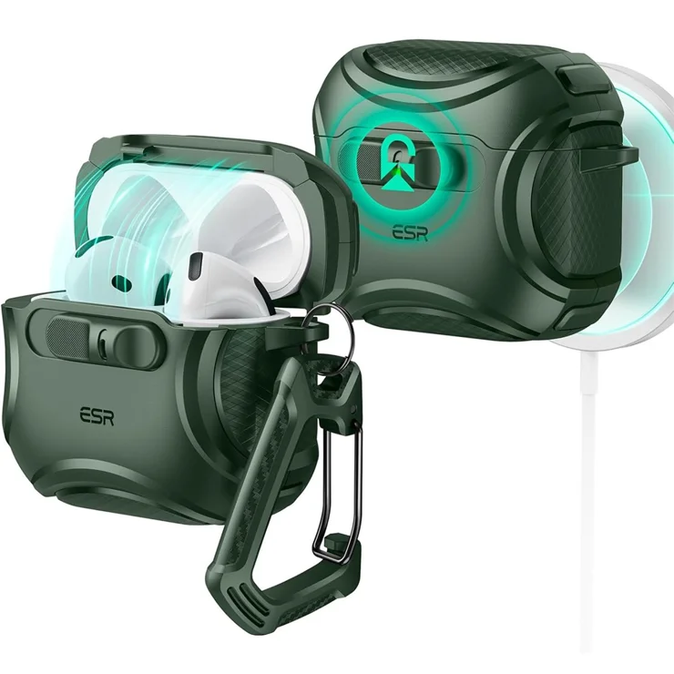 Wholesale ESR Pulse Magnetic Lock Case for AirPods Headset