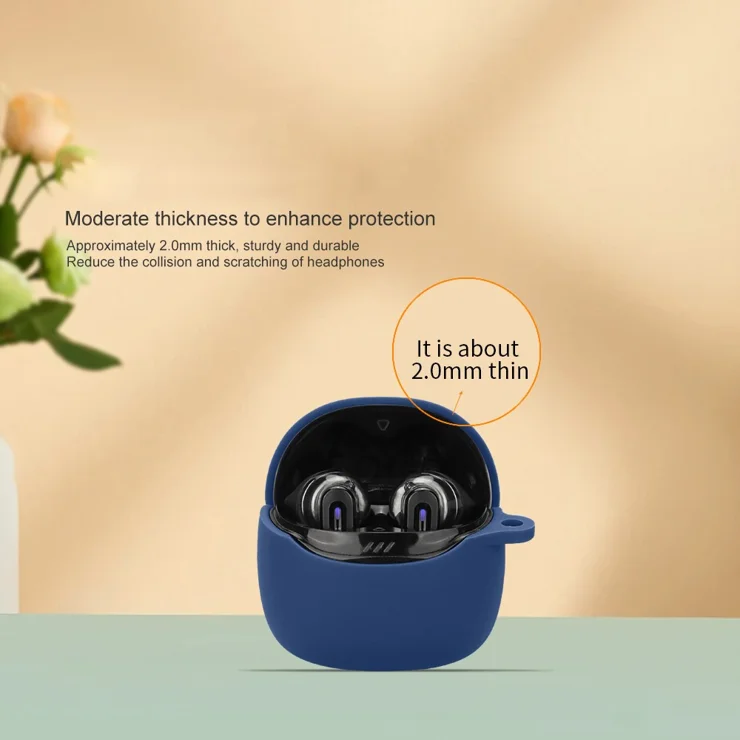 Weiche Silikon-Hülle Für JBL Live Flex – Mit Karabiner & 360° Schutz