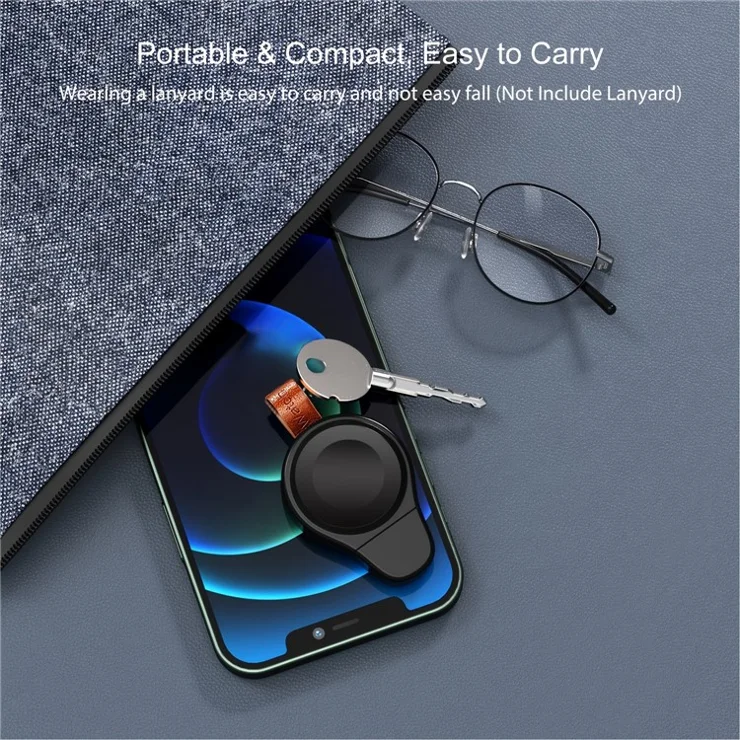 A01 For Apple Watch USB Wireless Charger Magnetic Charging Dock - Black
