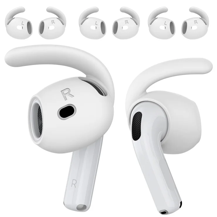 For Airpods Pro Airpods Sport Hooks AHASTYLE PT60-4 Pair Ear Hooks