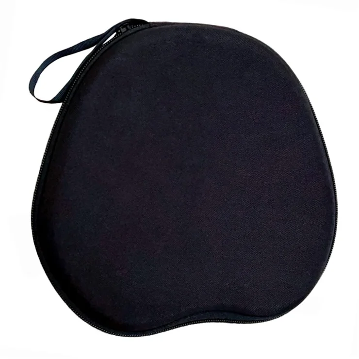 For JBL JR460NC Headphone Case EVA Cartoon Storage Bag Over-Ear Headset Shockproof Protective Case - Black