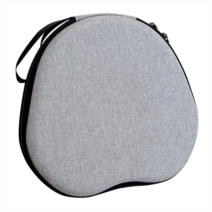 For JBL Live 400BT Headphone Case EVA Cartoon Storage Bag Over-Ear Headset Shockproof Protective Case - Grey