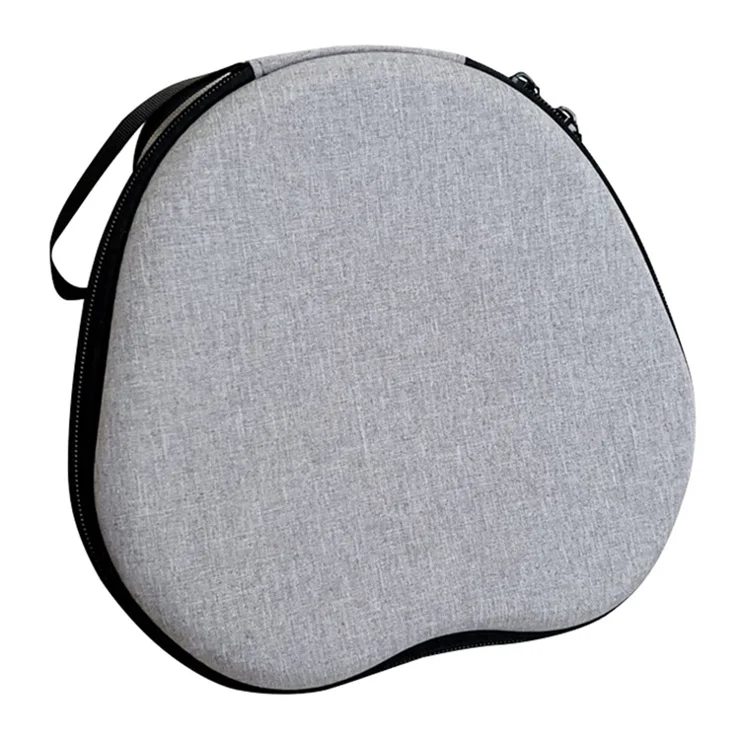 For JBL Quantum 350 Headphone Case EVA Cartoon Storage Bag Over-Ear Headset Shockproof Protective Case - Grey
