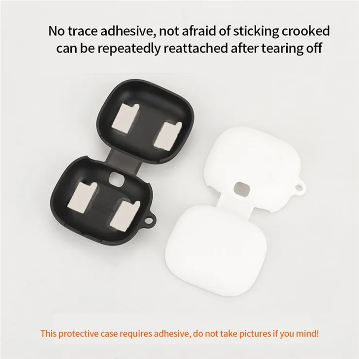 For Beats Powerbeats Pro 2 Silicone Case Bluetooth-compatible Earphone Anti-scratch Protective Cover - White