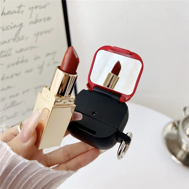 For Apple AirPods Earphone Case TPU PC Shockproof Protective