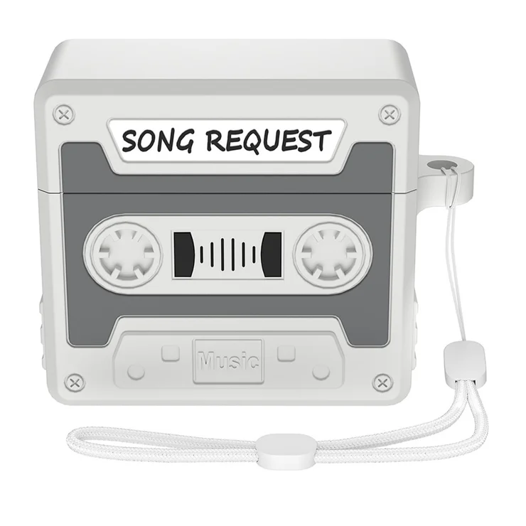 AhaStyle WG169 For AirPods Silicone Case Retro Radio Style