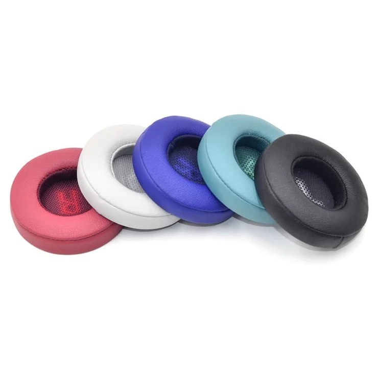 1Pair Headset Earpads for JBL E35 / E45bt / E45 PU Leather Headphones Ear Cushions Replacement Ear Cups - Red
