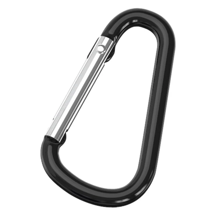 For AirPods Pro 2 Thickened Silicone Skin Cover Shock-Absorbing Dustproof Earbuds Protective Case with Key Buckle - Coral