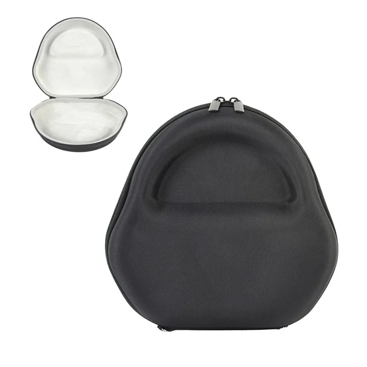 Headphone Protection Case for Apple AirPods Max 2024 (USB-C) / Max, EVA Shockproof Headset Portable Carrying Bag - Black