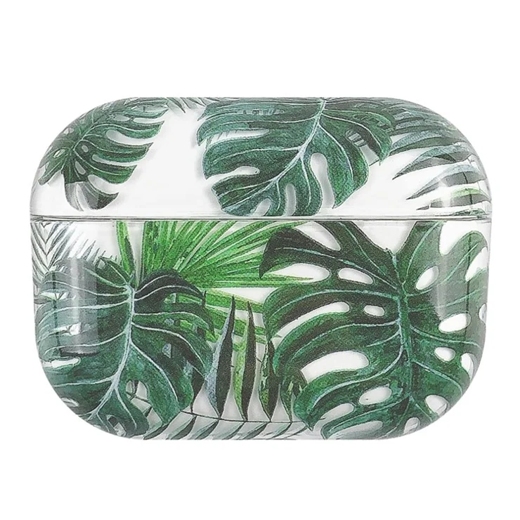 For Apple AirPods Pro (Gen 2) (USB-C) / Pro 2 Hard PC Earbud Case Lacquered Fruit Flower Pattern Bluetooth-compatible Earphone Protective Cover - Style I