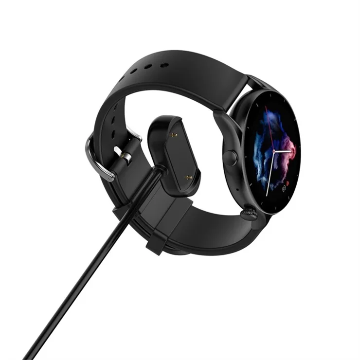 For Huami Amazfit GTR 4 / GTR 4 pro / GTS 4 Smart Watch USB Charger 1m Magnetic Absorption Charging Cable