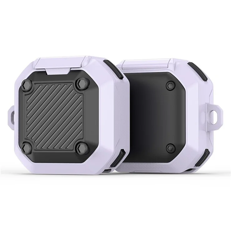 DUX DUCIS SECG Series for Samsung Galaxy Buds Live / Buds Pro / Buds2 / Buds2 Pro / Buds FE Earphone Case PC+TPU Cover - Light Purple