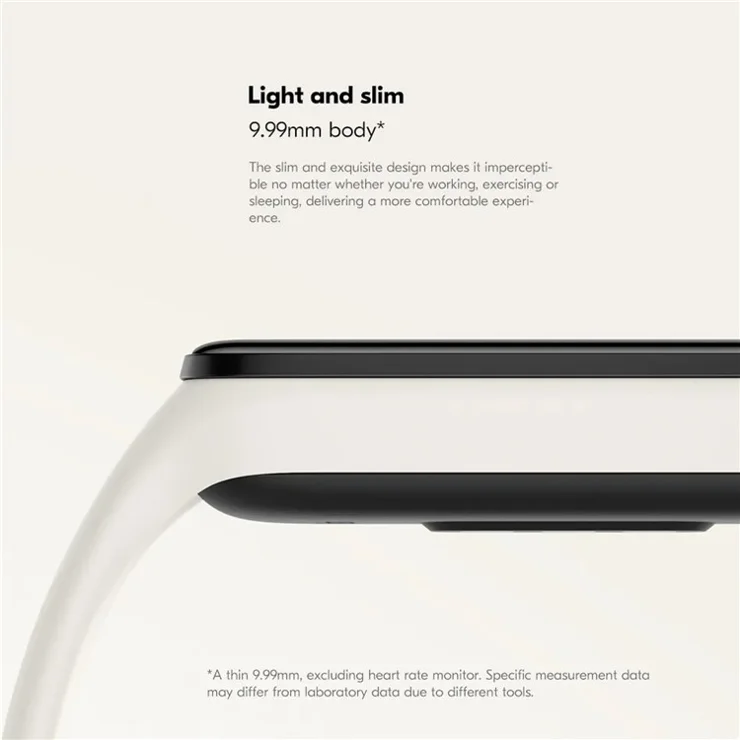 XIAOMI Smart Band 8 Active Global Version, 1.47" LCD Display Fitness Tracker Sports Bracelet with Health Monitoring - Black