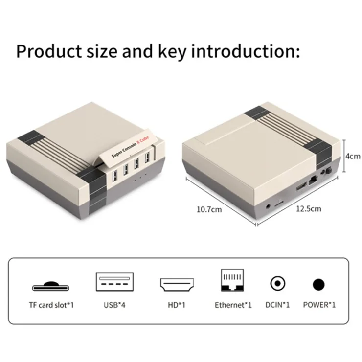 Super Console X Cube 容量256GB レトロゲーム機 Amazon.com: Kinhank Super Console Cube X3 Retro Game