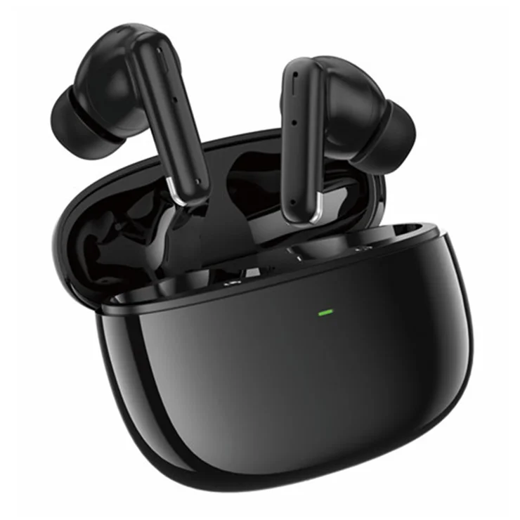 FONENG BL152 ANC+ENC Noise Cancelling Wireless Bluetooth-compatible Headphones TWS In-Ear Earbuds - Black