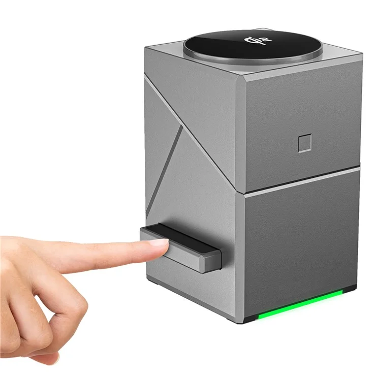 Bulk Purchasing CBT-20QI2 Square Rotating 3-in-1 Magnetic Wireless Charger for iPhone Apple Watch AirPods