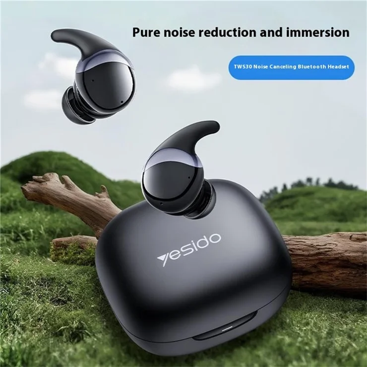 YESIDO TWS30 TWS Wireless Earbuds ANC Noise Cancelling Bluetooth-compatible Earphones