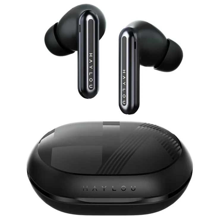 HAYLOU Mori Pro ANC Noise Cancelling In Ear Headphones Bluetooth-Compatible 5.4 Music Earbuds - Black
