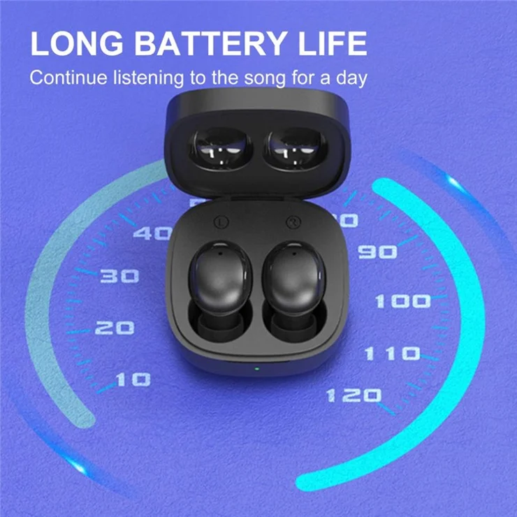 XY-30 TWS Wireless Bluetooth-compatible 5.0 Sports Earphone Earbuds Waterproof Touch Music Calling Headset - White