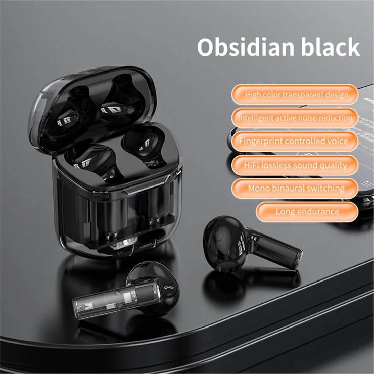 Air-S11 Transparent HIFI Headset Intelligent Active Noise