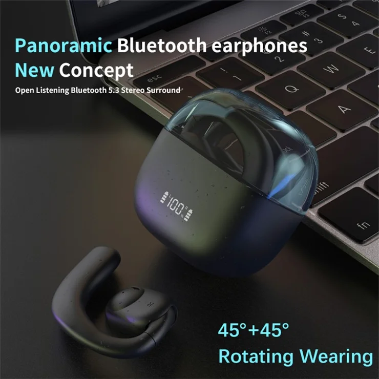 K11 OWS Air Conduction Headphone Bluetooth-compatible Earphone Sport Wireless Stereo Ear Hook Headset