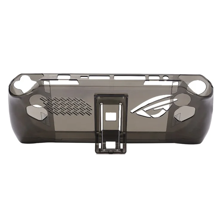 Clear PC Case for ASUS ROG Ally Protection Cover Shockproof Game Console Sleeve - Transparent Black