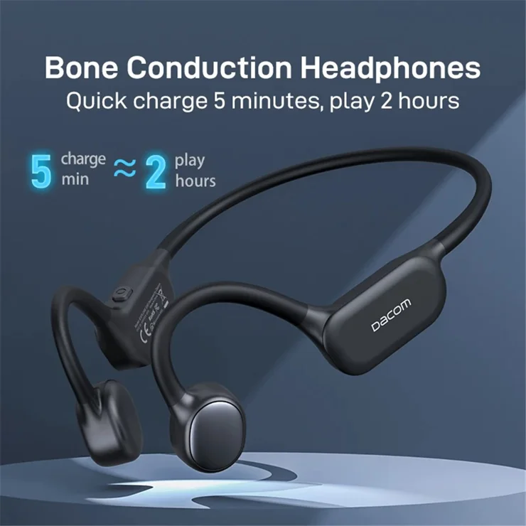 DACOM E80 Bone Conduction Headphone Wireless Bluetooth