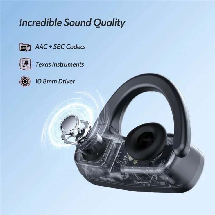DACOM G84 Bluetooth-compatible Headphone Bone Conduction TWS Touch Control Headset