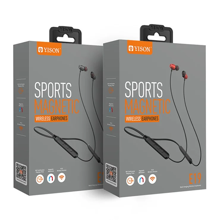 YISON E19 Magnetic Neckband Bluetooth-compatible In-ear
