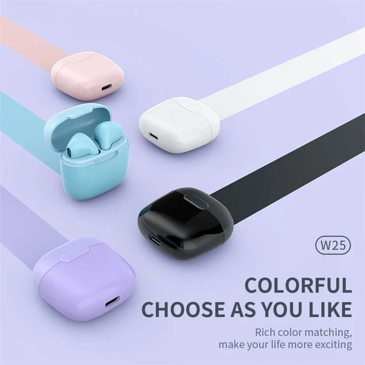 CELEBRAT W25 Semi-in-ear Stereo Earphones Wireless Bluetooth