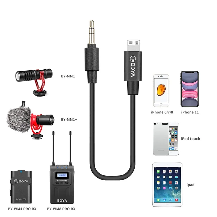 Iphone Usb To Lightning Adapter For Microphone #Ulanzi A100