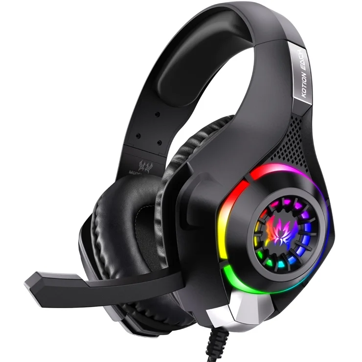 KOTION EACH GS410 For PC PS4 PS5 Gaming Headset RGB