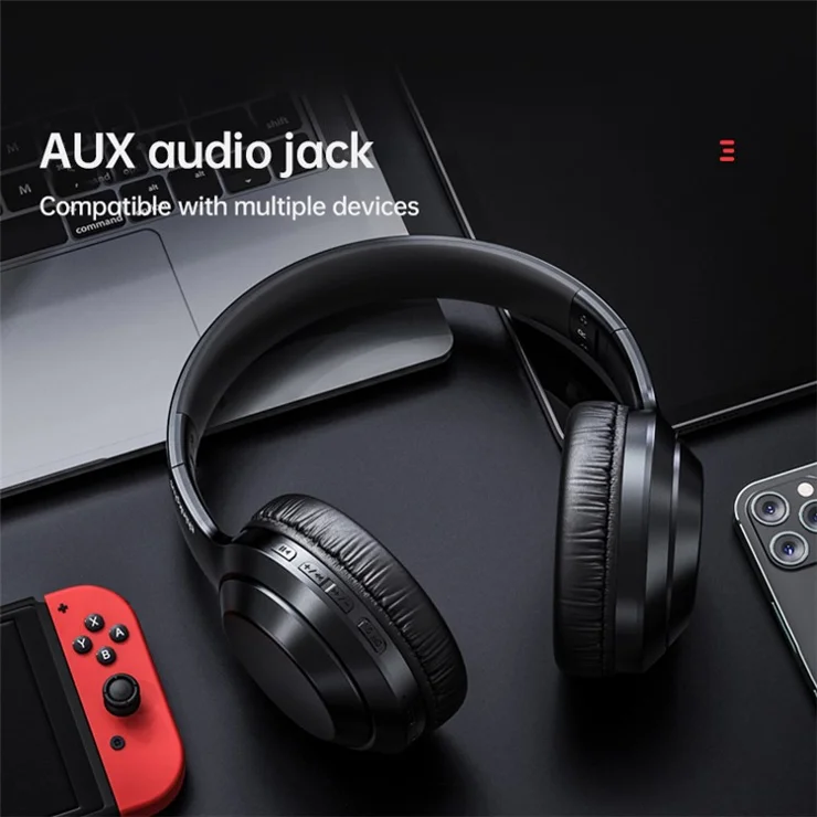 LENOVO Thinkplus TH10 TWS Stereo Headphone Bluetooth-compatible Earphones Over Ear Music Headset - Black