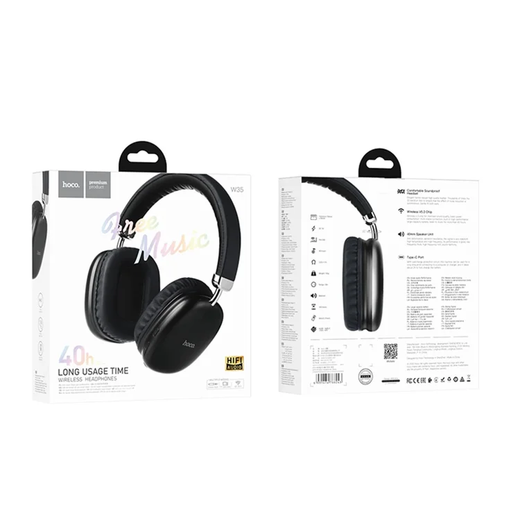HOCO W35 Wireless Headphones Over Ear Bluetooth-compatible