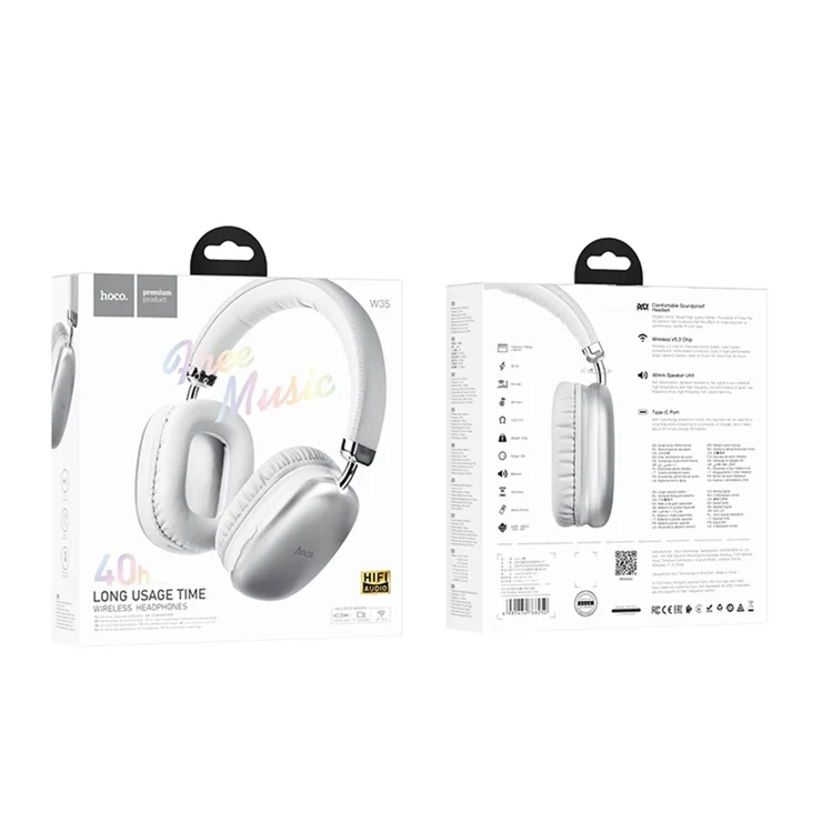 HOCO W35 Wireless Headphones Over Ear Bluetooth-compatible