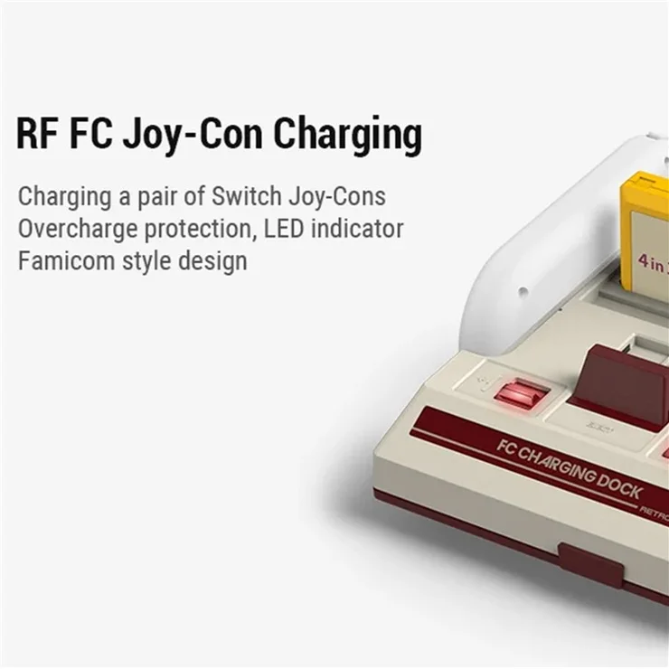 RETROFLAG FC Charging Dock Station for Nintendo Switch Joy-Con OLED Game Controller