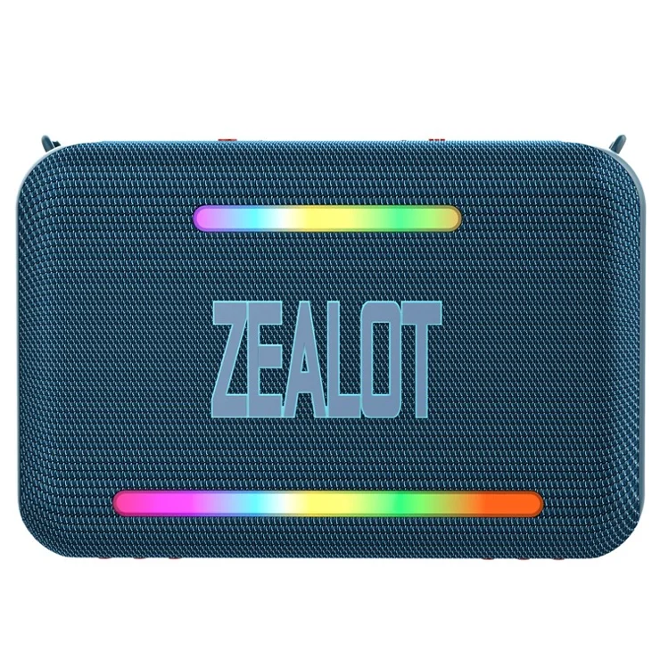 ZEALOT S95 120W High Power TWS Bluetooth-compatible Speaker HiFi Stereo Sound Portable Subwoofer - Blue