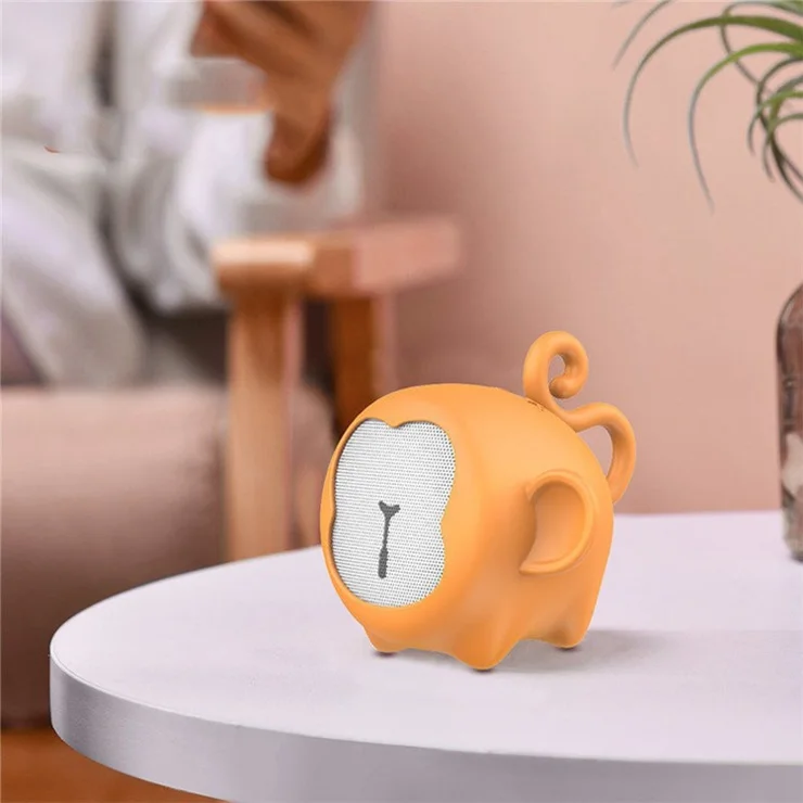 BT2901 Portable Bluetooth-compatible Speaker Chinese Zodiac Animal Shaped Mini Wireless Speakers with 5H Playtime - Monkey