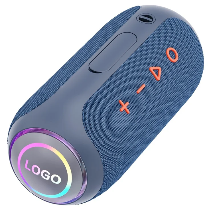 Bulk Purchasing Q49 Outdoor Bluetooth-compatible Speaker Waterproof TWS Pairing TF Card AUX Loudspeaker - Blue