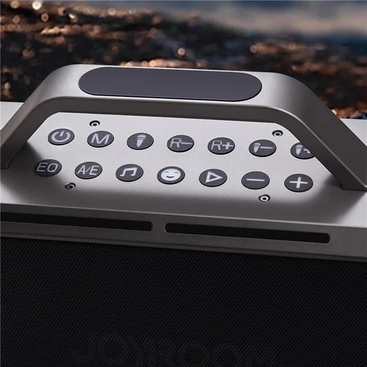 JOYROOM JR-MW03 Bluetooth-compatible Wireless Speaker Emergency Battery with Dual Microphone Karaoke Kit