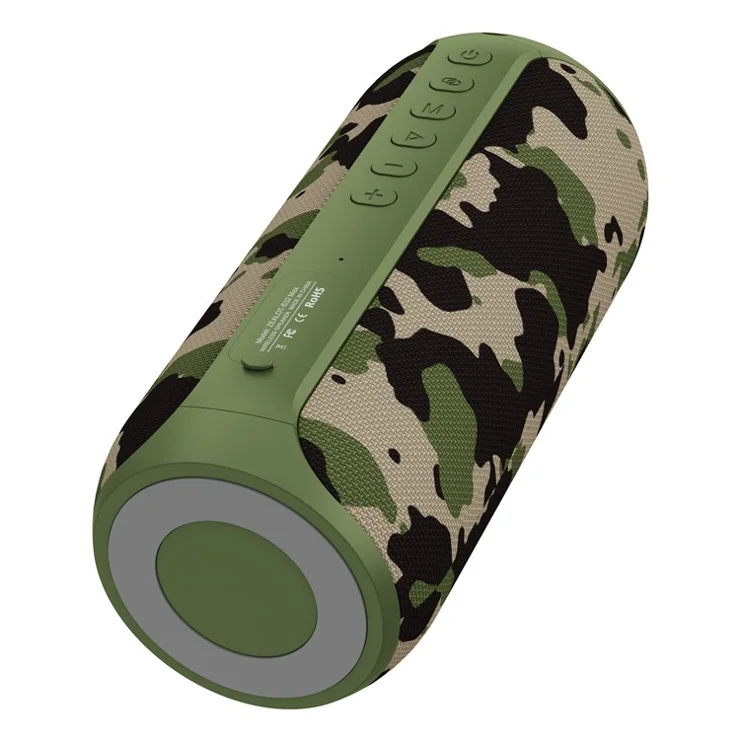 ZEALOT S32MAX 20W Portable Bluetooth-compatible Speaker IPX5 Waterproof Outdoor Subwoofer (CE Certified) - Camouflage