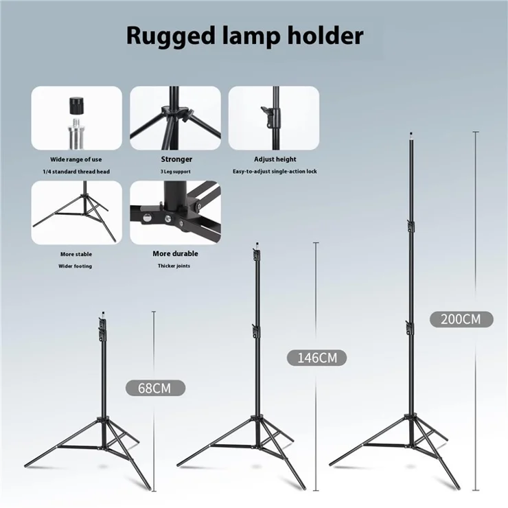2 Set Softbox Lighting Kit Octagon Box Studio Photography Portrait Continuous Light Equipment - Japanese Plug