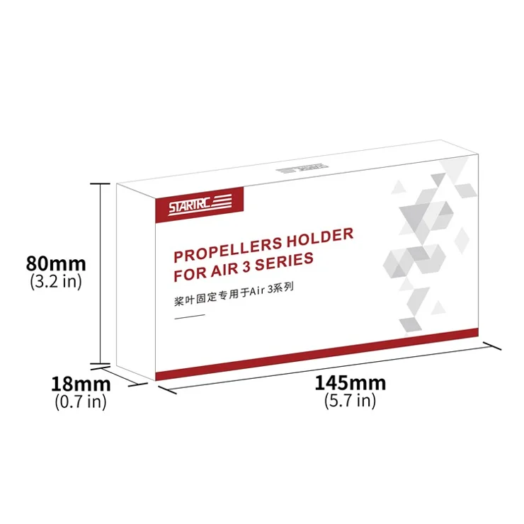 STARTRC 1154894 For DJI Air 3S / DJI Air 3 Drone Propeller Fixing Holder PU Propeller Stabilizer