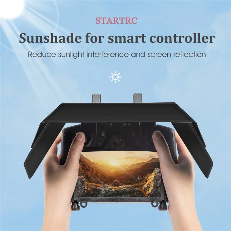 STARTRC 1109898 Remote Controller Monitor Sun Hood
