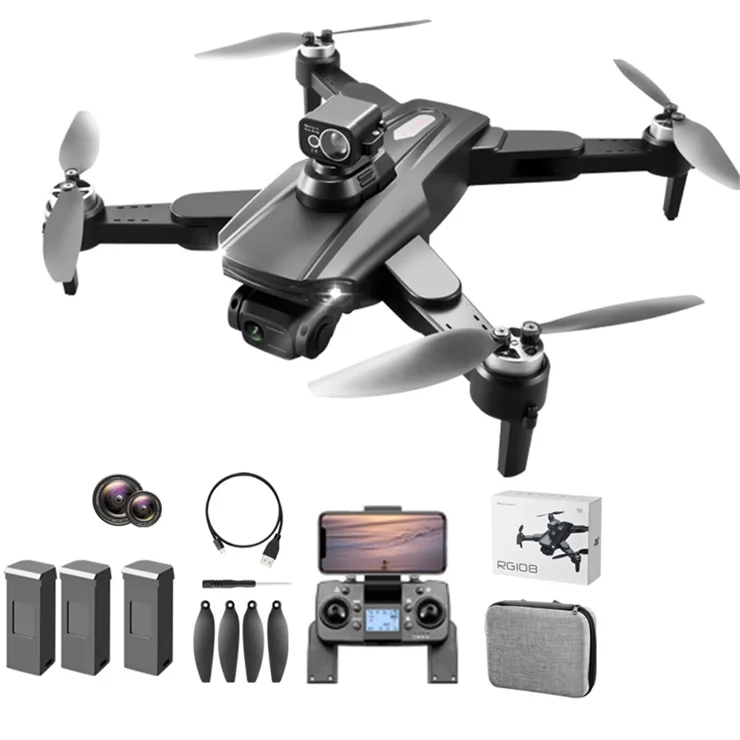 HOT Drone 360 Degree Hd Camera PJC RG108 HD Dual Camera